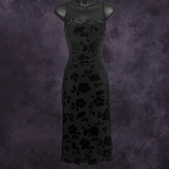 Black Steve Madden Midi Dress - Picture 1 of 4